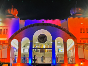 Glenwood Sikh Temple Transformation by Light