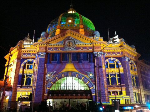 Resolution X - Lighting & Rigging - White Night Melbourne 2013